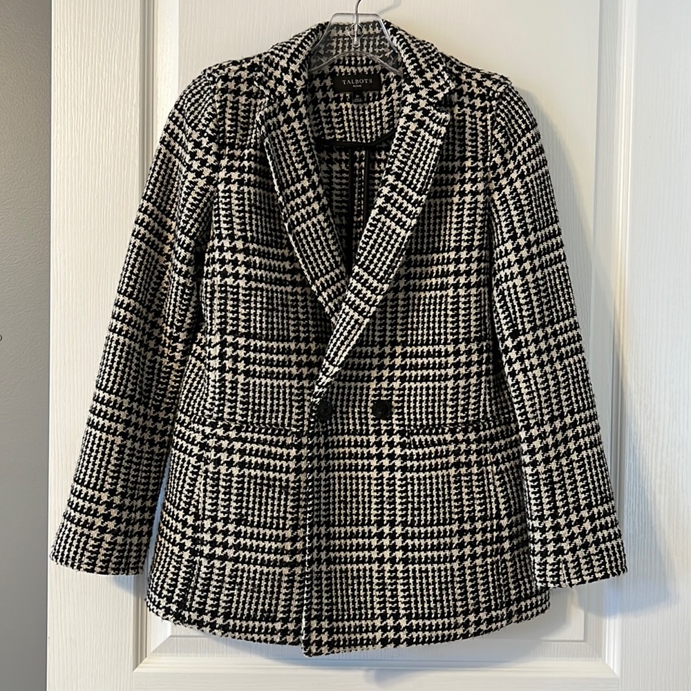 Talbots heavyweight ladies petite dress coat.